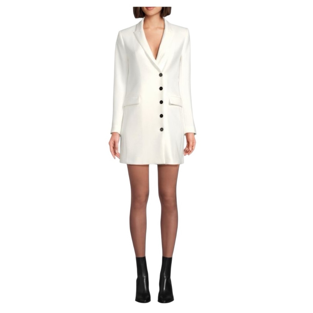 THE KOOPLES Peak Lapel Mini Blazer Dress Size 1 French & Size Small/4 in US NWT